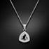 Sudraba kulons "Stihijas Maģija (Light Chrome)" ar Swarovski™ kristāliem